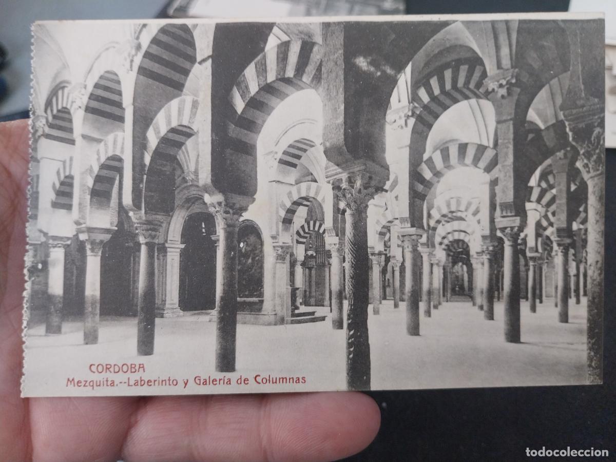 Postales: MEZQUITA LABERINTO GALERIA COLUMNAS CORDOBA ED FRAGERO SC ANTIGUA