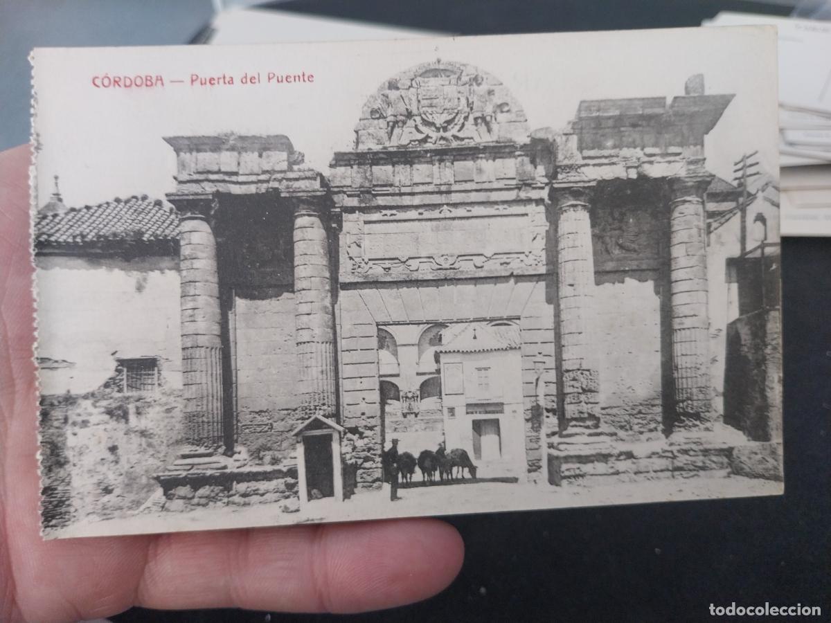 Postales: PUERTA PUENTE CORDOBA ED FRAGERO SC ANTIGUA ORIGINAL ANIMADA