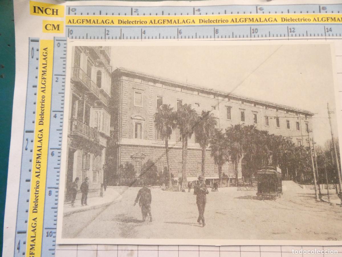 Postales: POSTAL FACS&Iacute;MIL REPRODUCCI&Oacute;N DE M&Aacute;LAGA. EDIFICIO DE LA ADUANA. 1195 - Foto 1