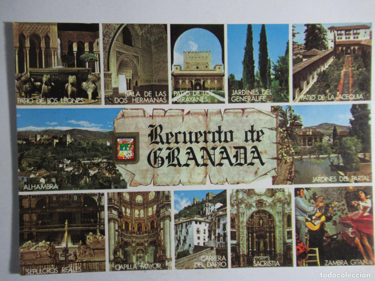 Postales: Granada - Diversos aspectos - Foto 1