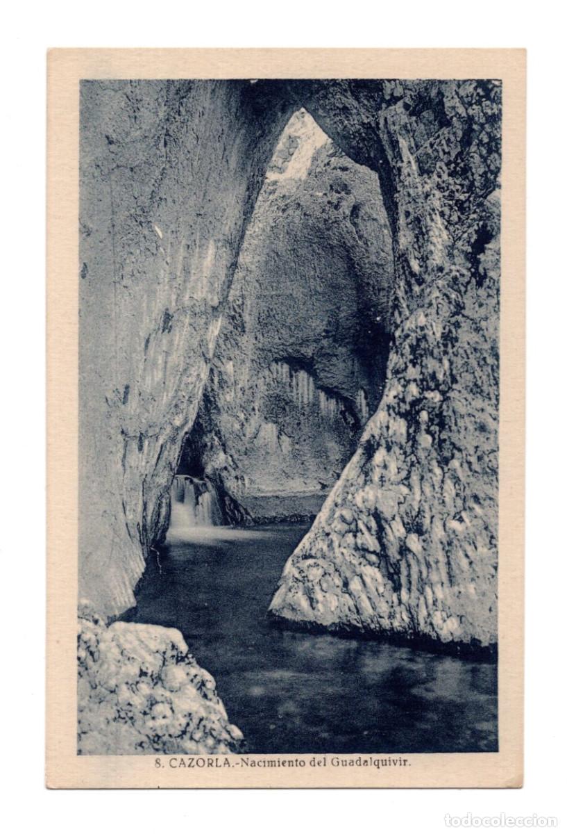 Postales: CAZORLA.- NACIMIENTO DEL GUADALQUIVIR. - Foto 1