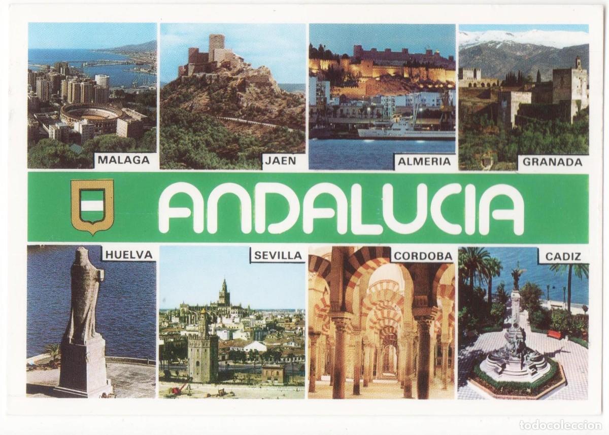 Postales: ANDALUC&Iacute;A-CIRCULADA- - Foto 1