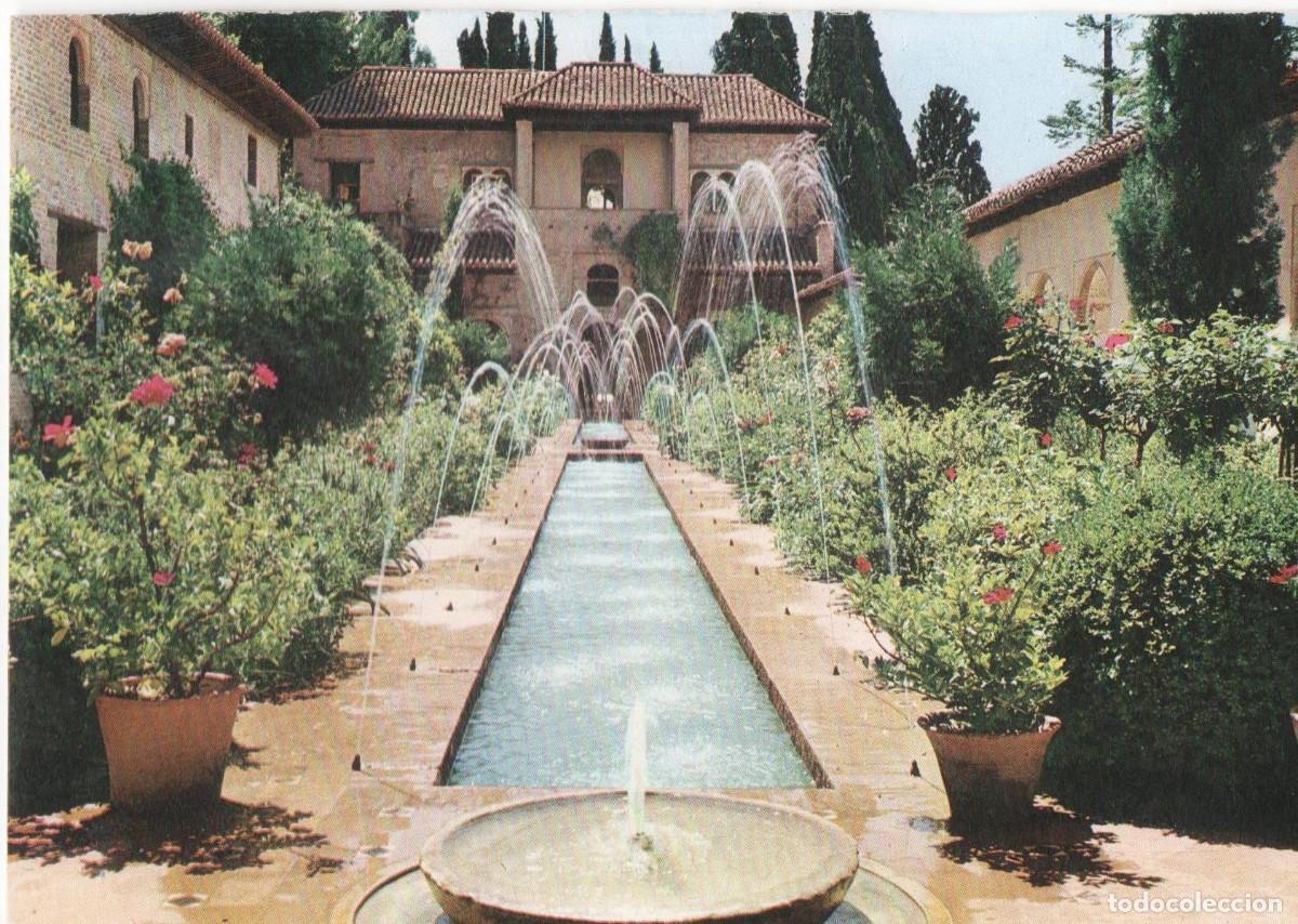 Postales: -GRANADA-LA ALHAMBRA--CIRCULADA- - Foto 1
