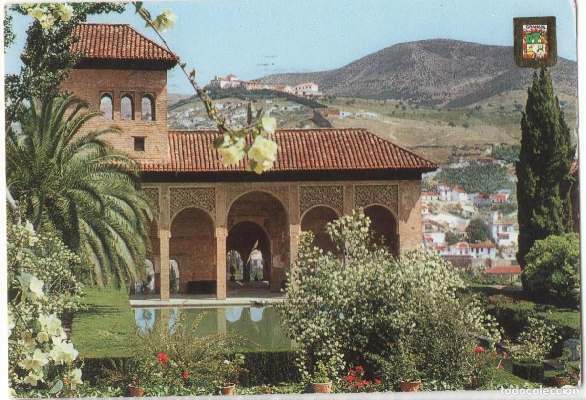 Postales: -GRANADA-LA ALHAMBRA--CIRCULADA- - Foto 1