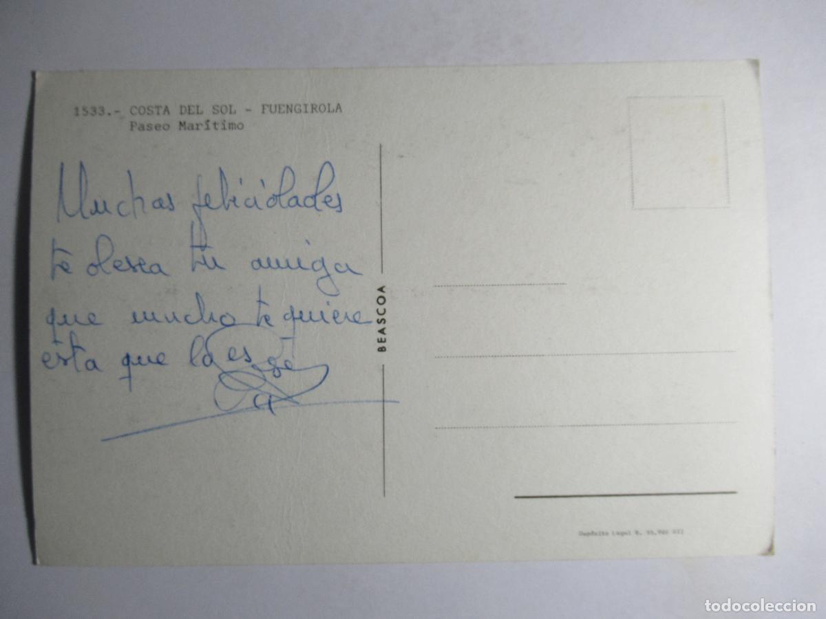 Postales: Fuengirola (M&aacute;laga) - Paseo Mar&iacute;timo - Foto 2