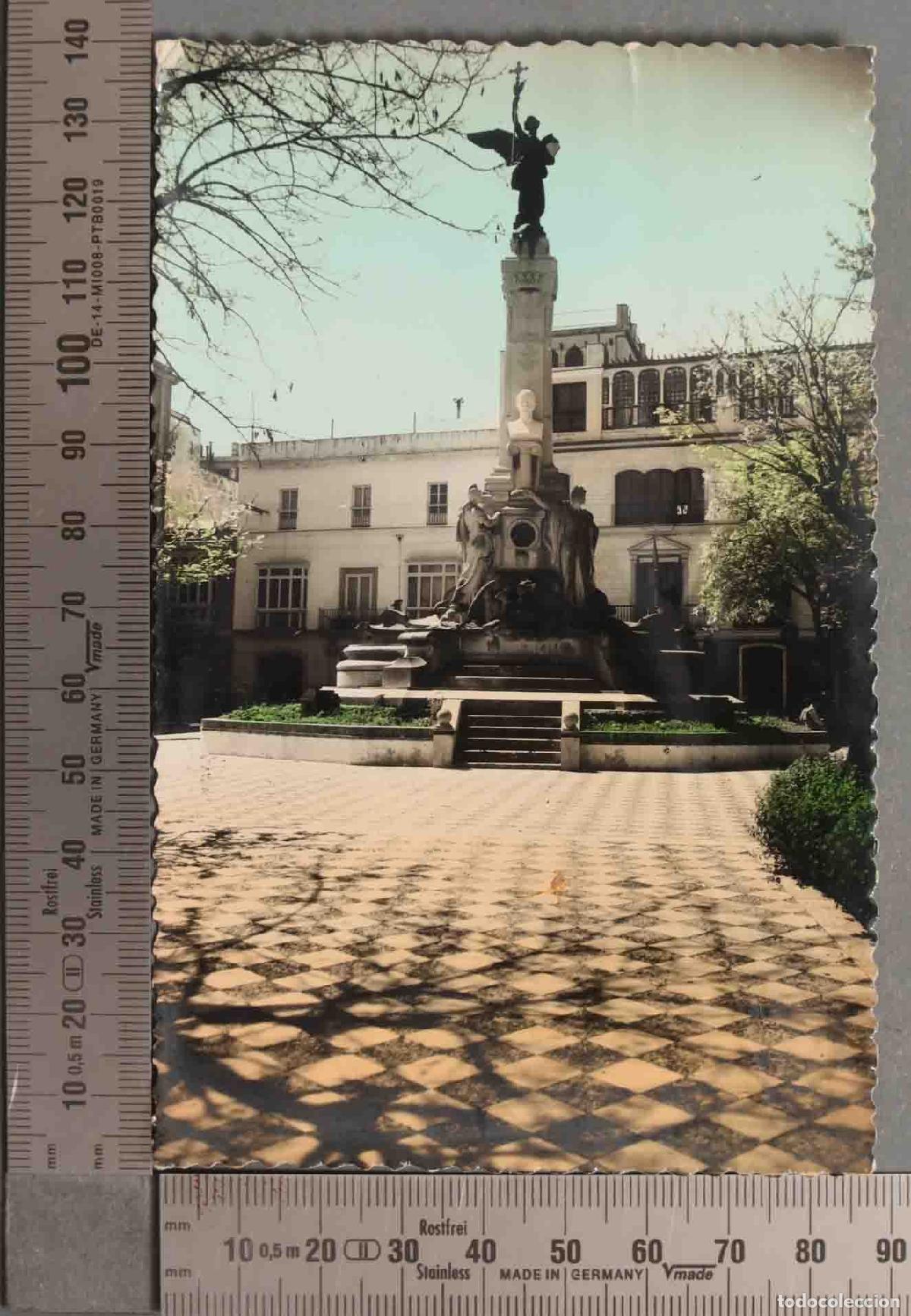 Postales: POSTAL. ANDALUCIA. CADIZ MONIMENTO MARQUES DE COMILLAS