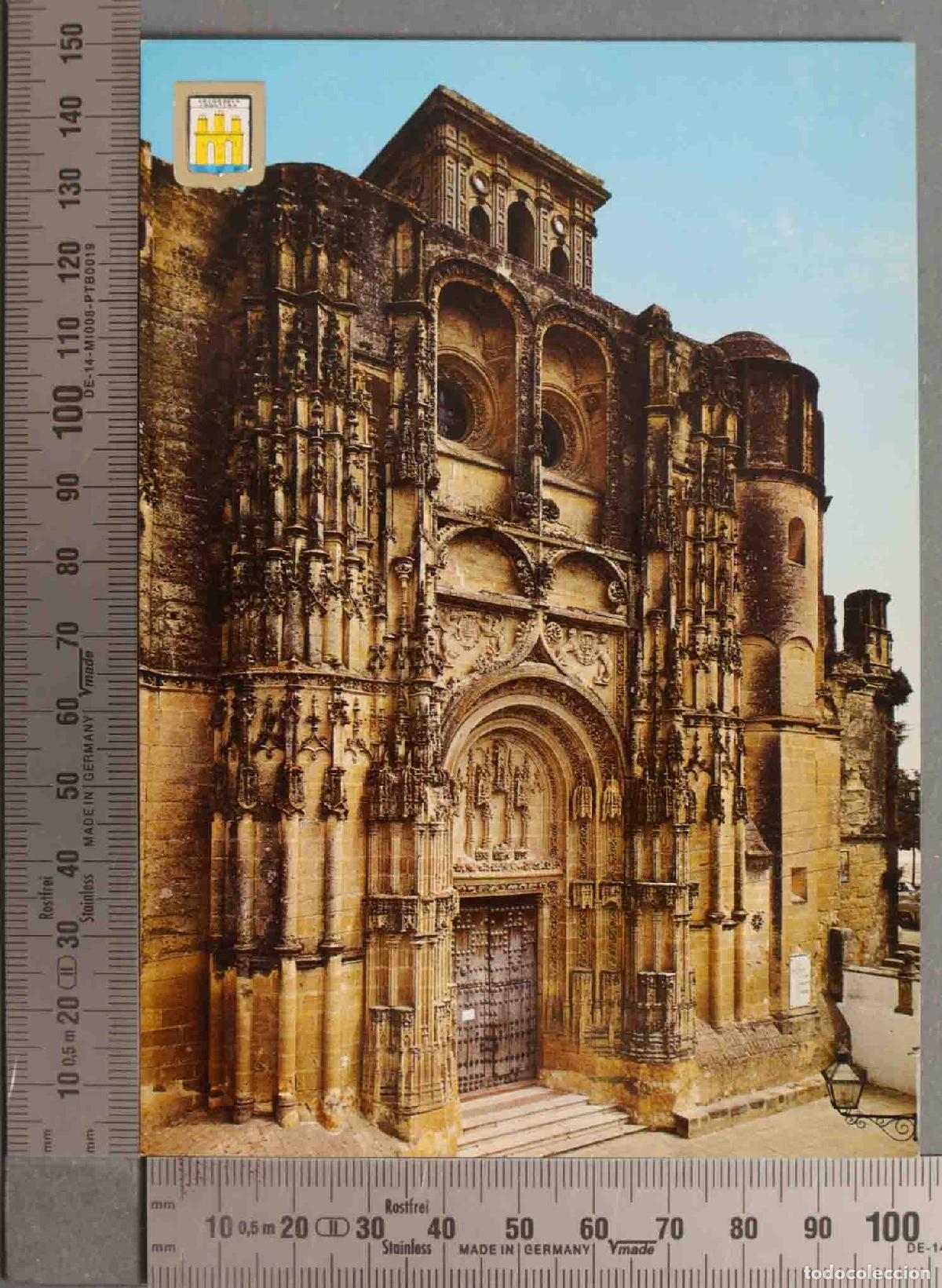 Postales: POSTAL. ANDALUCIA. ARCOS DE LA FRONTERA FACHADA IGLESIA SANTA MARIA