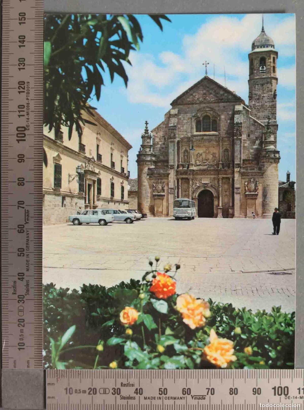 Cartoline: POSTAL. ANDALUCIA. UBEDA IGLESIA SALVADOR PARADOR