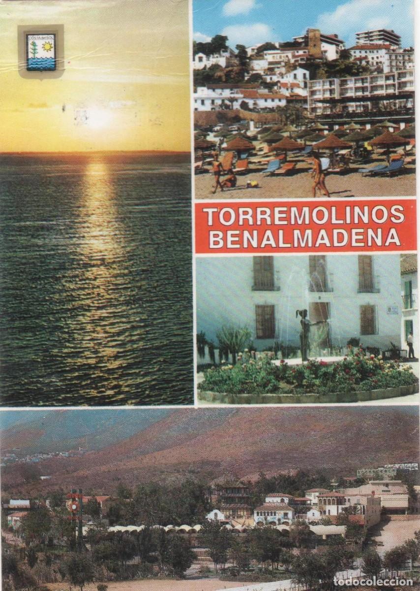 Postales: -M&Aacute;LAGA-TORREMOLINOS-CIRCULADA- - Foto 1