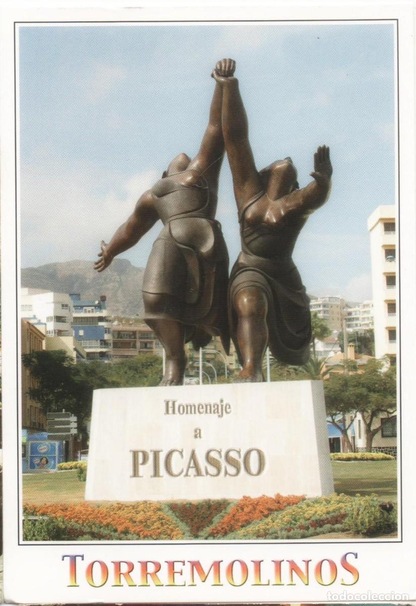 Postales: -M&Aacute;LAGA-TORREMOLINOS-CIRCULADA- - Foto 1