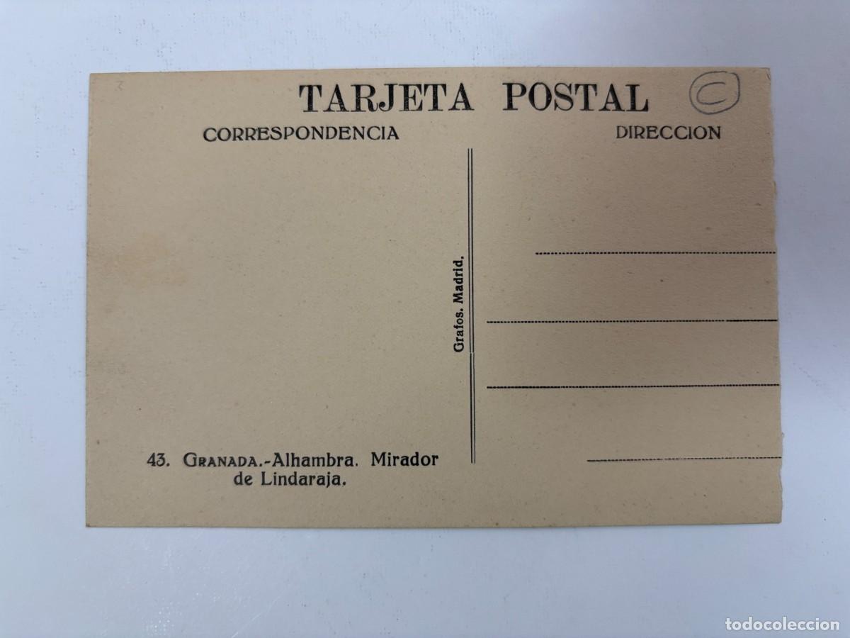 Postales: GRANADA - ANTIGUA POSTAL - REF.: 14 - Foto 2