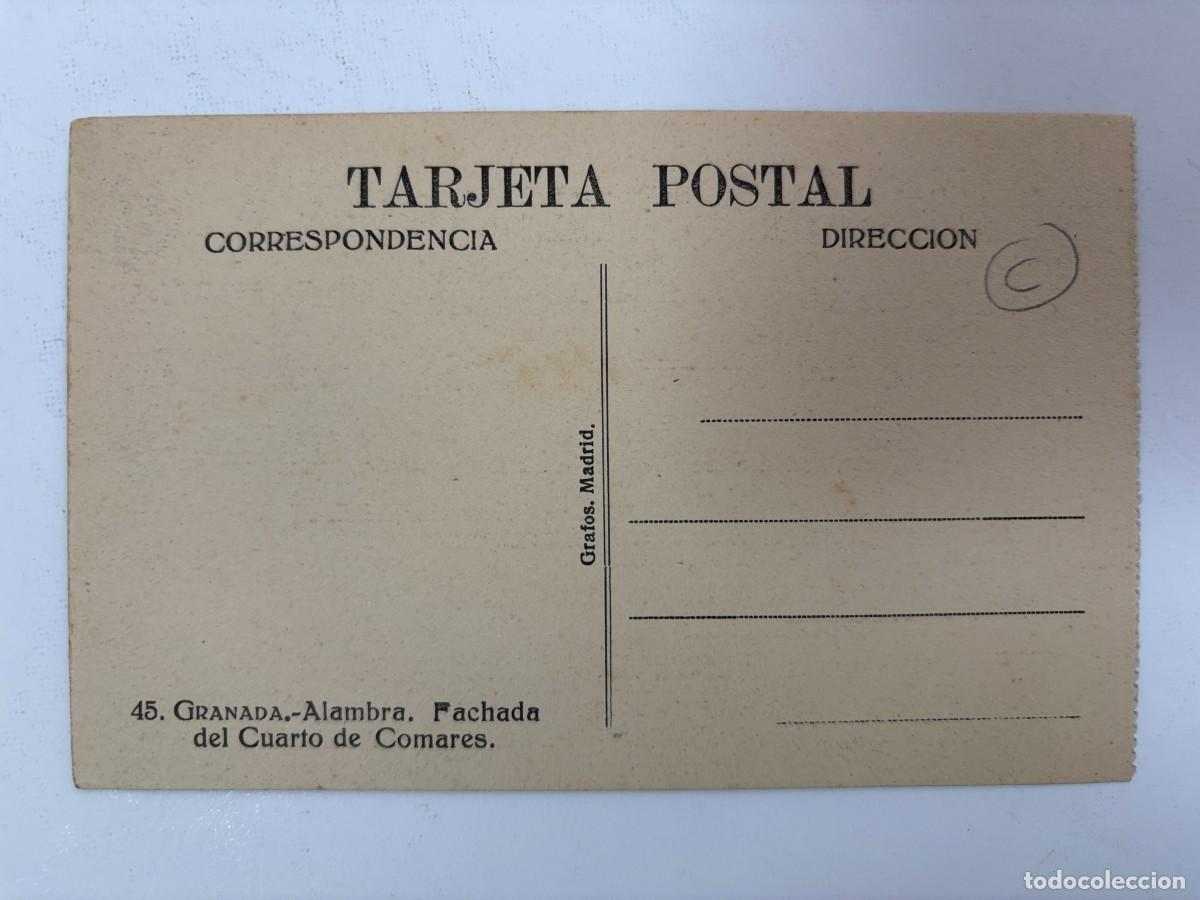 Postales: GRANADA - ANTIGUA POSTAL - REF.: 19 - Foto 2