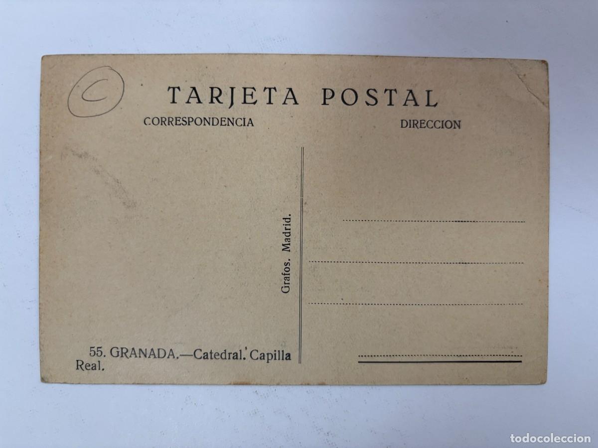 Postales: GRANADA - ANTIGUA POSTAL - REF.: 45 - Foto 2