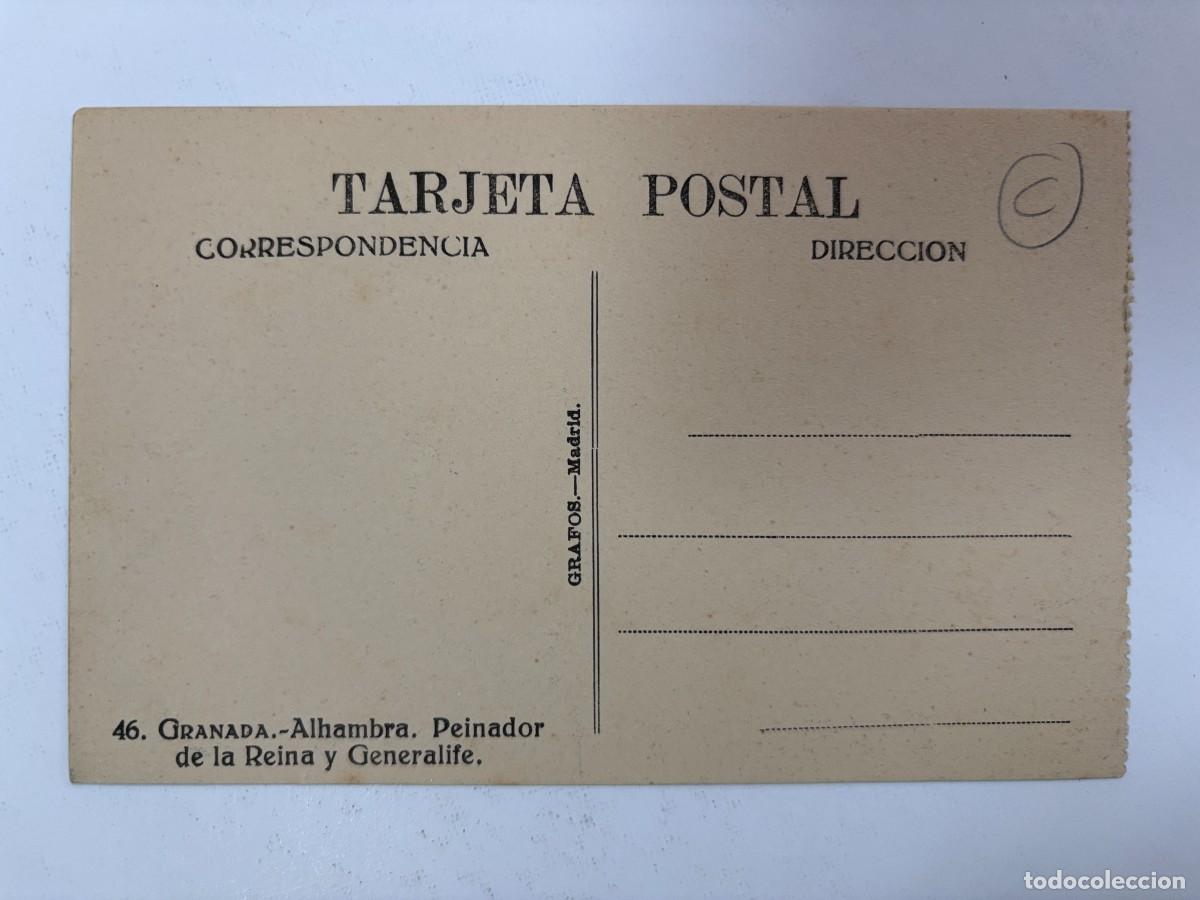 Postales: GRANADA - ANTIGUA POSTAL - REF.: 47 - Foto 2