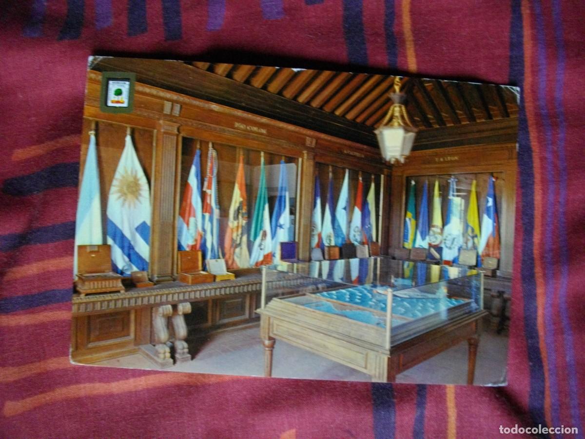 Cartes Postales: POSTAL DEL MONASTERIO DE LA RAPITA SALA DE BANDERAS - LA DE LA FOTO VER TODAS MIS POSTALES