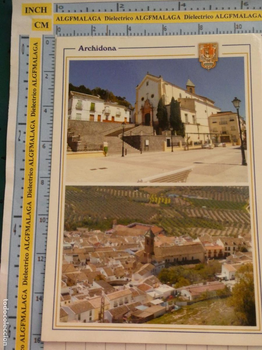 Postkarten: POSTAL DE M&Aacute;LAGA. ARCHIDONA VISTAS. PUNTO GR&Aacute;FICO. 2404