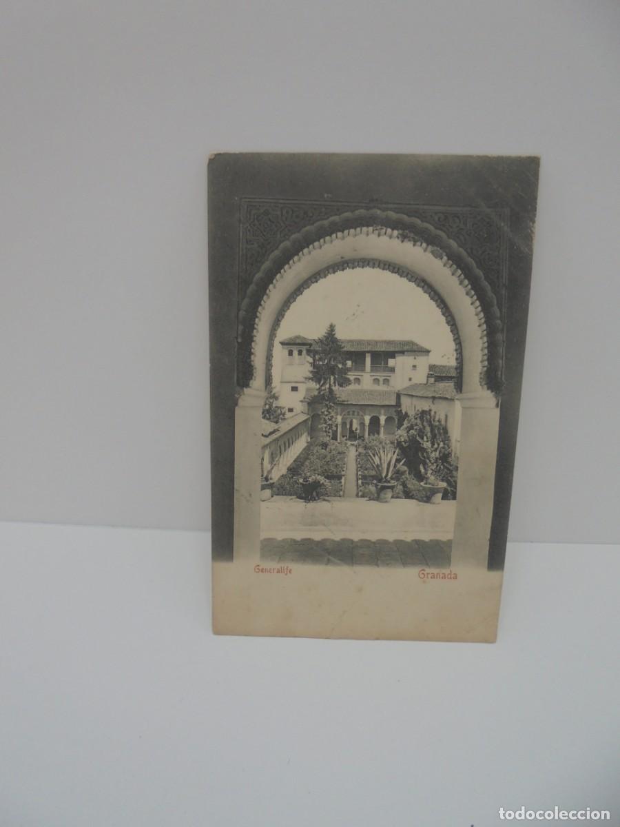Postales: TARJETA POSTAL. GRANADA. GENERALIFE. - Foto 1