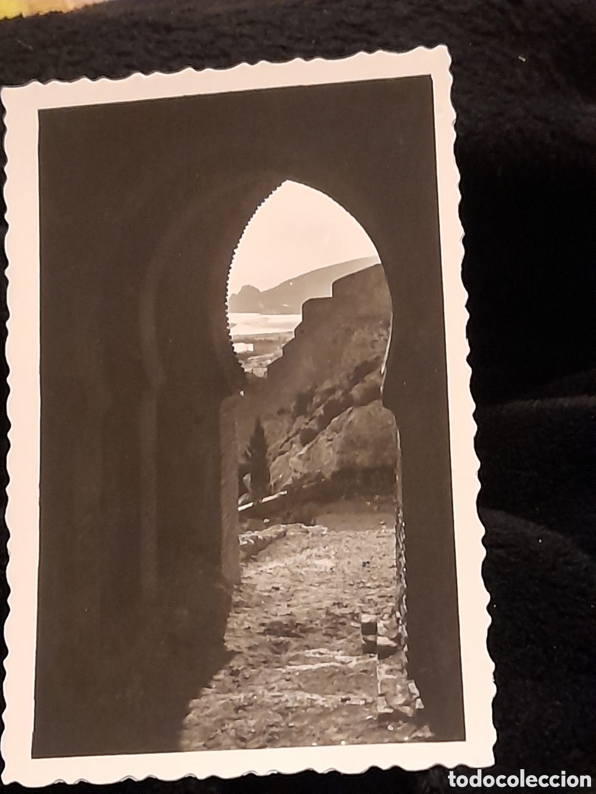 Postkarten: Antigua postal fotogr&aacute;fica, Almer&iacute;a, La Alcazaba, Puerta de entrada, Edici&oacute;nes ARRIBAS
