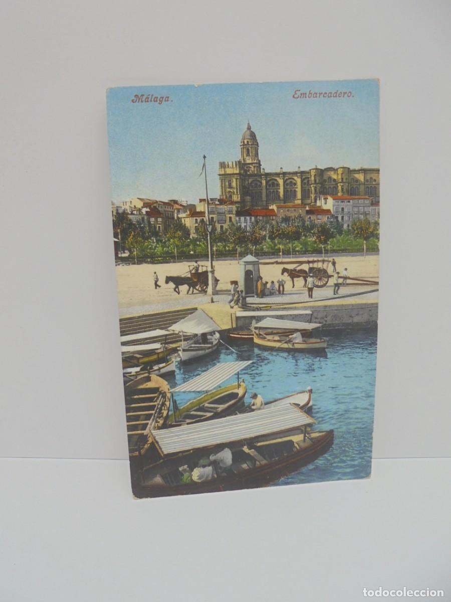 Postkarten: TARJETA POSTAL. MALAGA. EMBARCADERO.