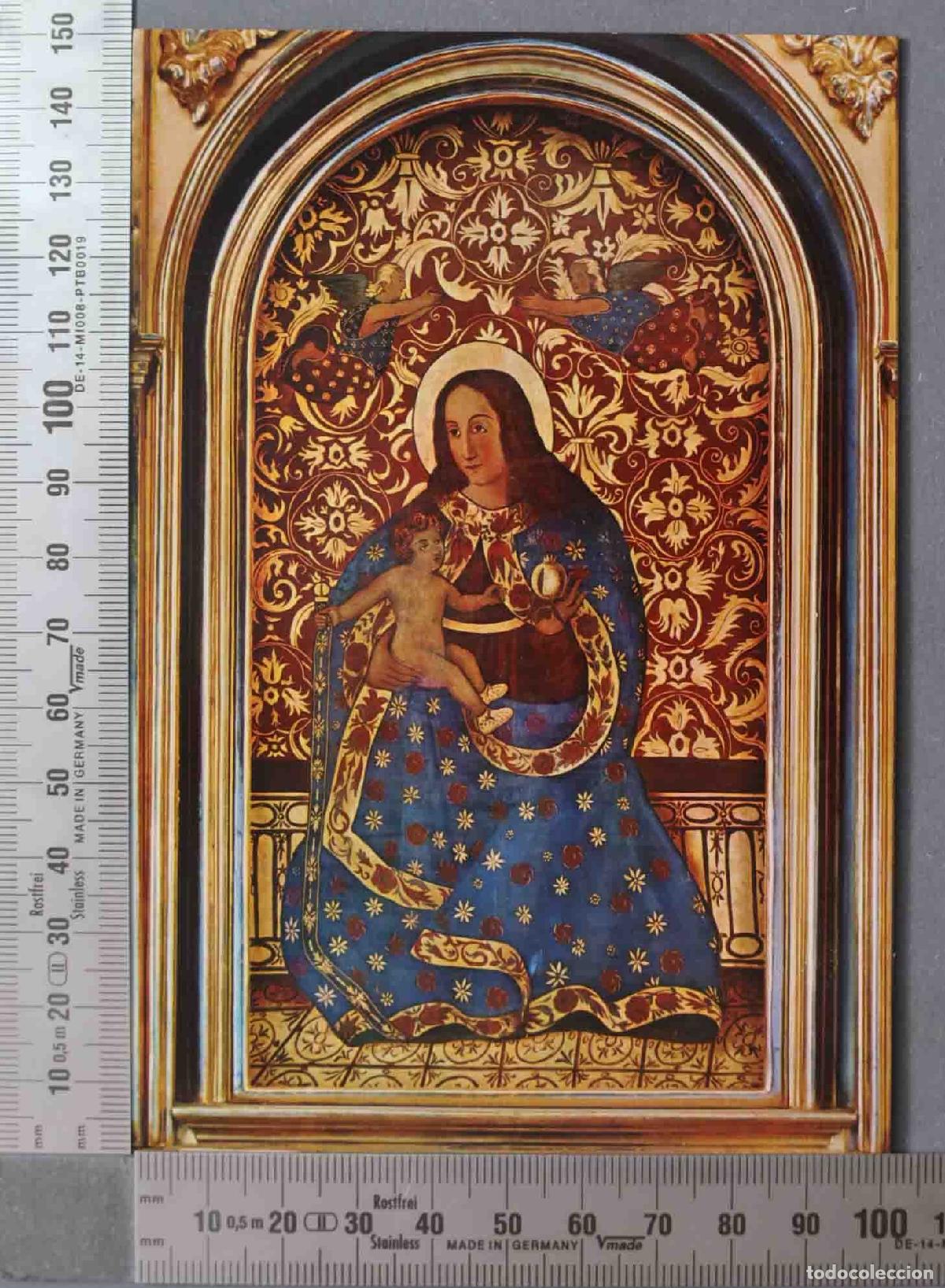 Postales: POSTAL. Recuerdo de la Ibermandad de IRuestra Se&ntilde;ora de la C&iacute;nta IPatrona de Ibuelva &acute;EXPONUBA 1.97