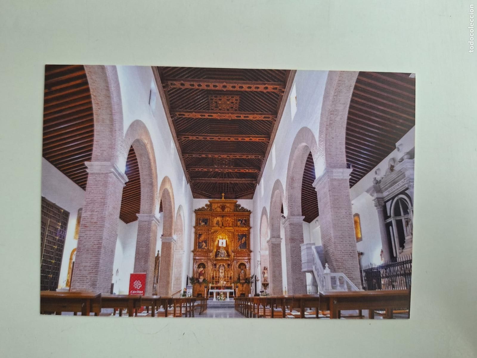 Postales: Postal Iglesia de Nuestra Se&ntilde;ora de la Encarnaci&oacute;n Tabernas Almer&iacute;a Turismo Arquitectura