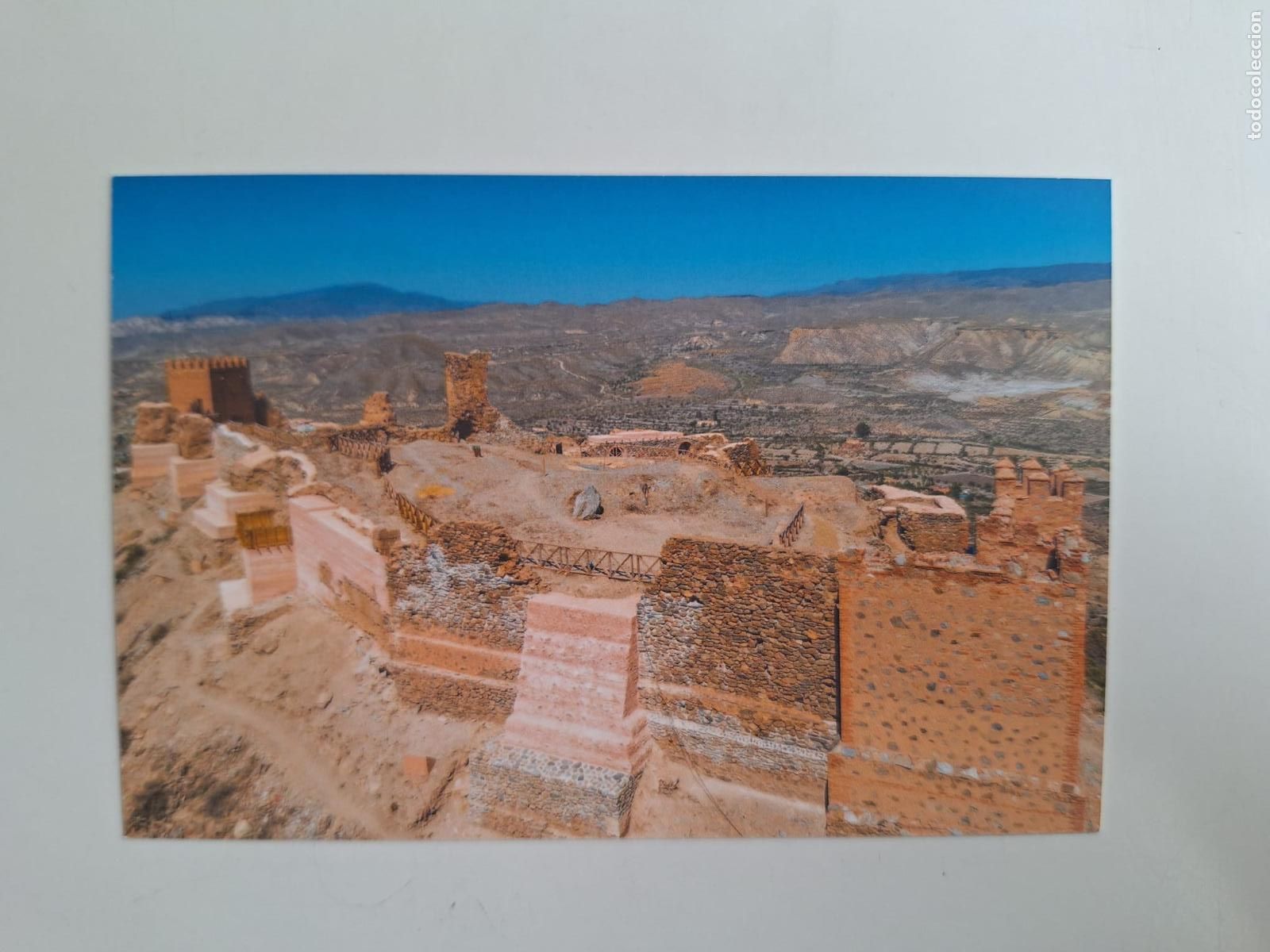 Cartoline: Postal Castillo o Alcazaba de Tabernas Almer&iacute;a Turismo Arquitectura nazar&iacute;