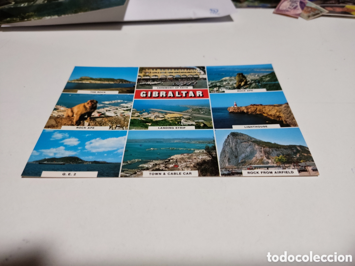 Postales: Postal Gibraltar pe&ntilde;&oacute;n - Foto 1
