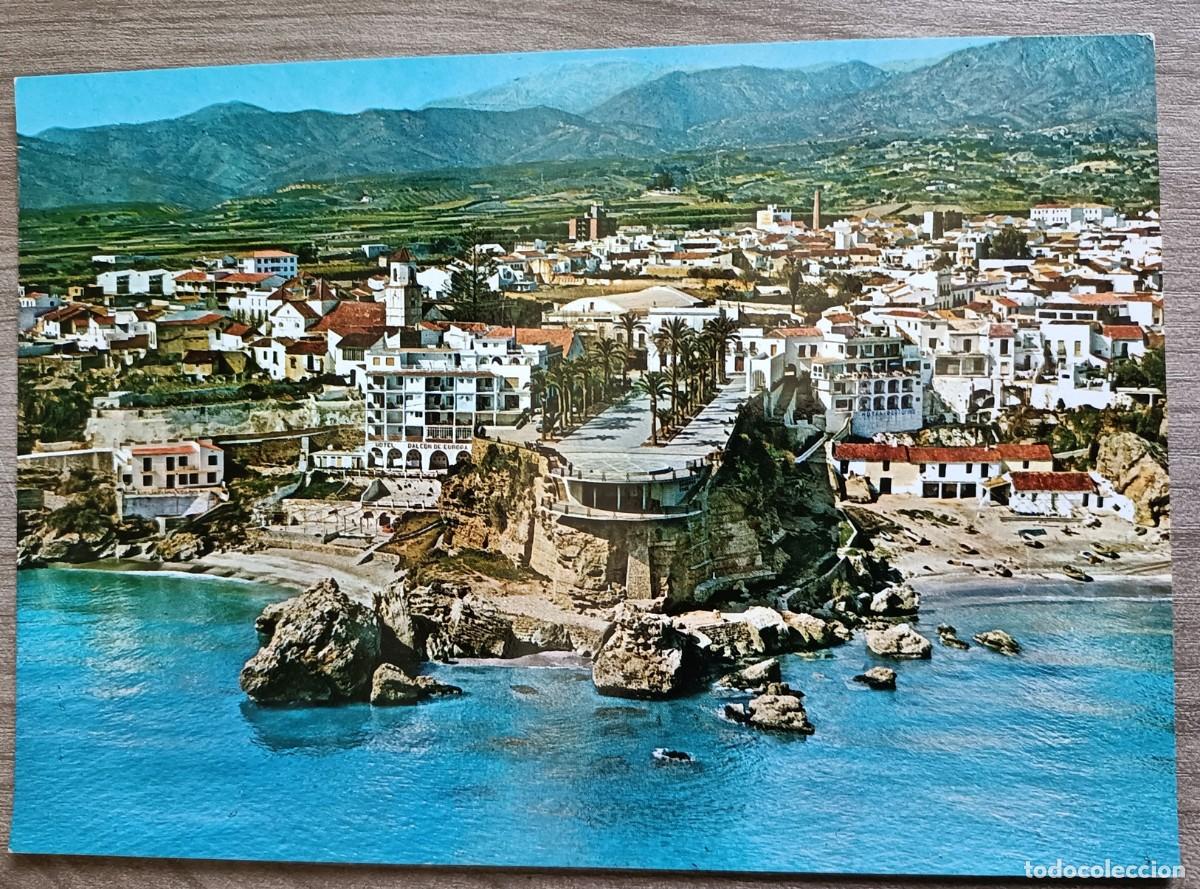 Postales: Antigua postal de Nerja - Padial - Foto 1
