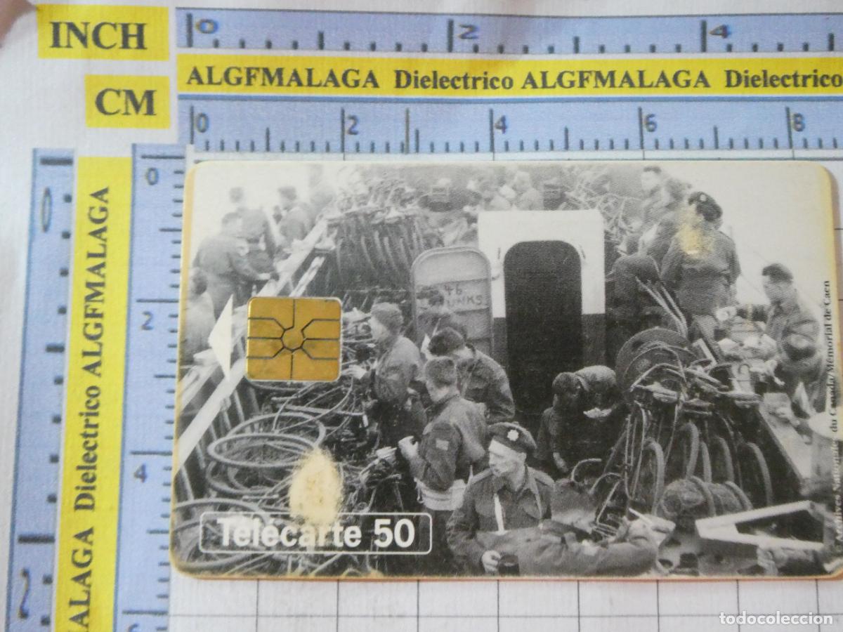 Cartoline: TARJETA TELEF&Oacute;NICA DE FRANCIA. SEGUNDA GUERRA MUNDIAL 50 A&Ntilde;OS DESEMBARCO NORMAND&Iacute;A 1944 1994. 36