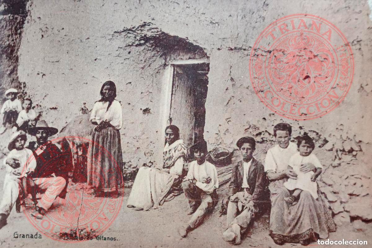 Postales: POSTAL GRANADA - BARRIO DE GITANOS - Foto 1