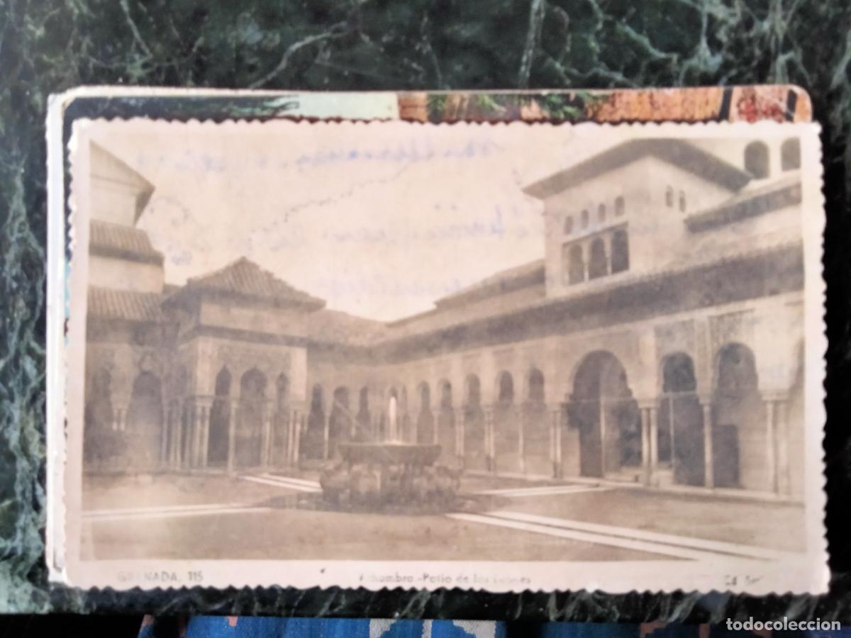 Postales: Postal Granada. 1950. Circulada. - Foto 1