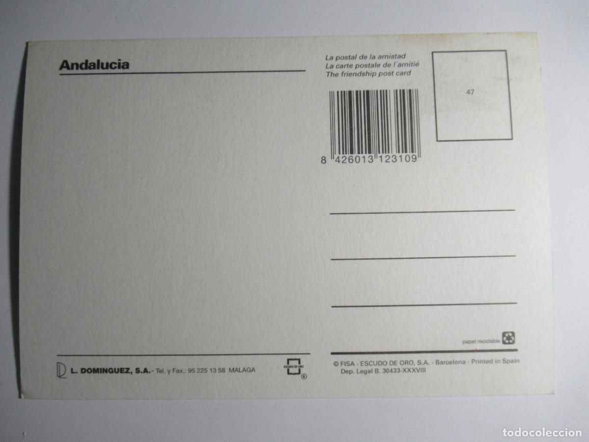 Postales: Andaluc&iacute;a - Mapa - S/C - Foto 2