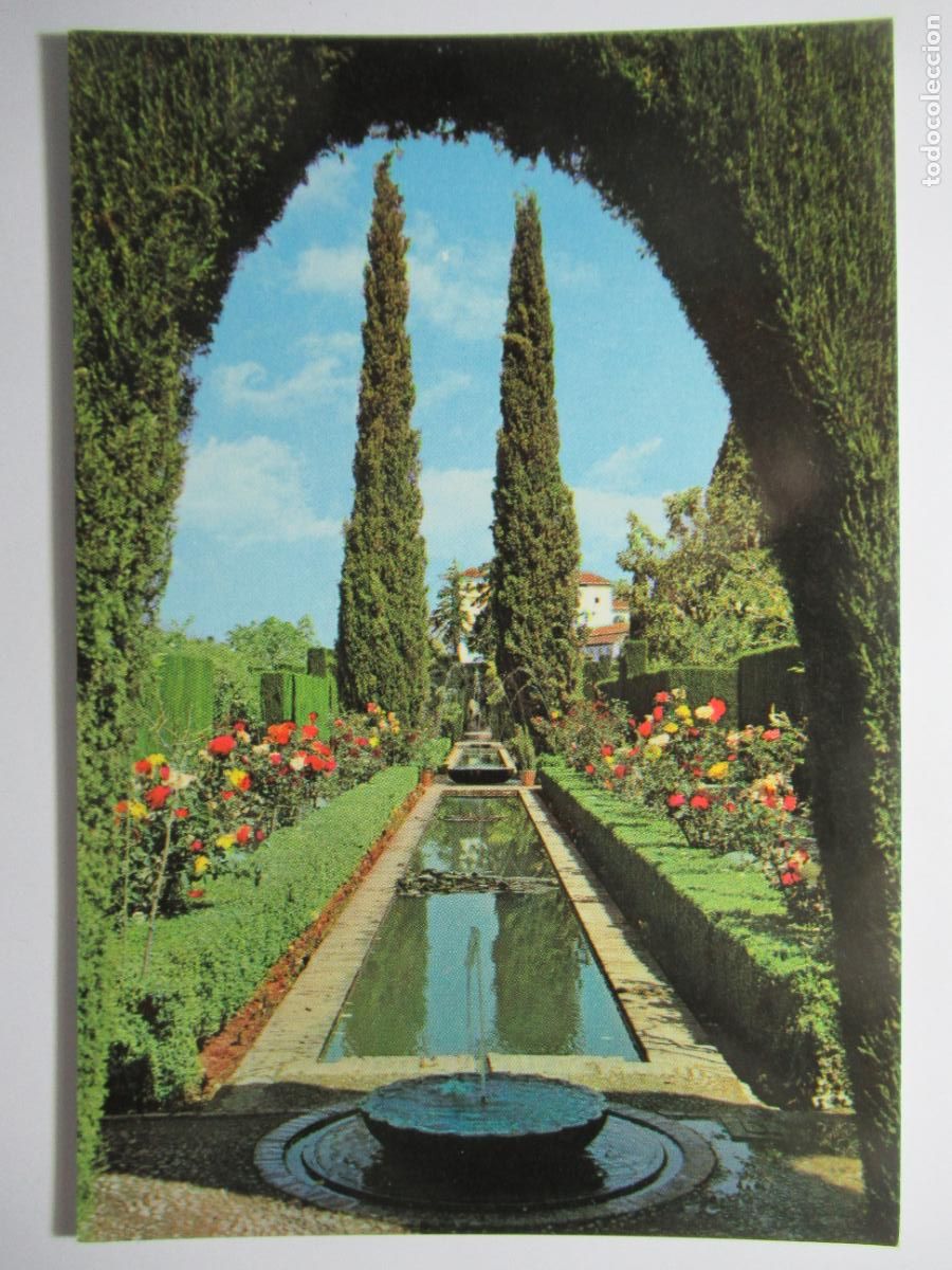 Postales: Granada - Jardines del Generalife - Foto 1