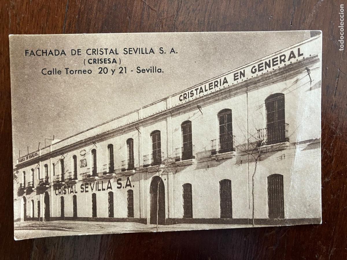 Postales: FACHADA CRISTAL SEVILLA SA CRISESA - Foto 1