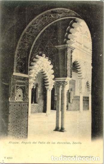 Postales: Sevilla - Alcazar - Angulo del Patio de las Doncellas - Foto 1