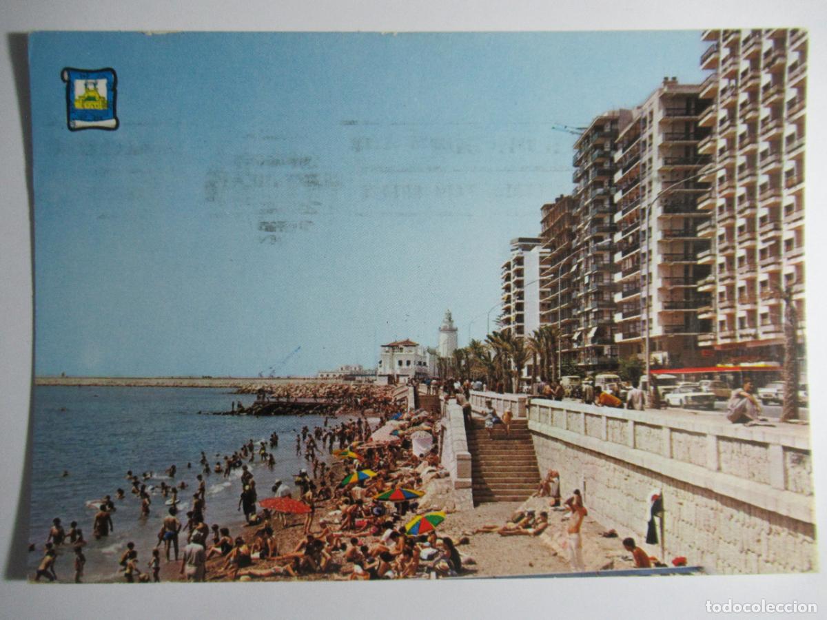 Postales: M&aacute;laga - Playa del Paseo Mar&iacute;timo - Foto 1