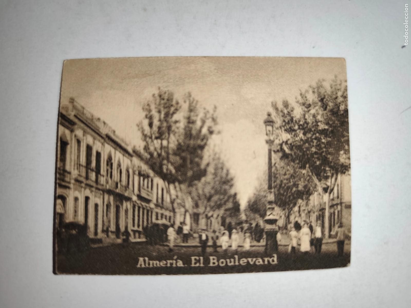 Postcards: POSTAL ORIGINAL DECADA DE LOS A&Ntilde;OS 30. ALMERIA, EL BOULEVARD. LEER DESCRIPCION.