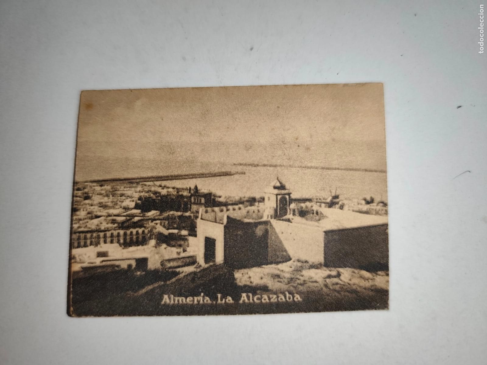Postcards: POSTAL ORIGINAL DECADA DE LOS A&Ntilde;OS 30. ALMERIA, LA ALCAZABA. LEER DESCRIPCION.