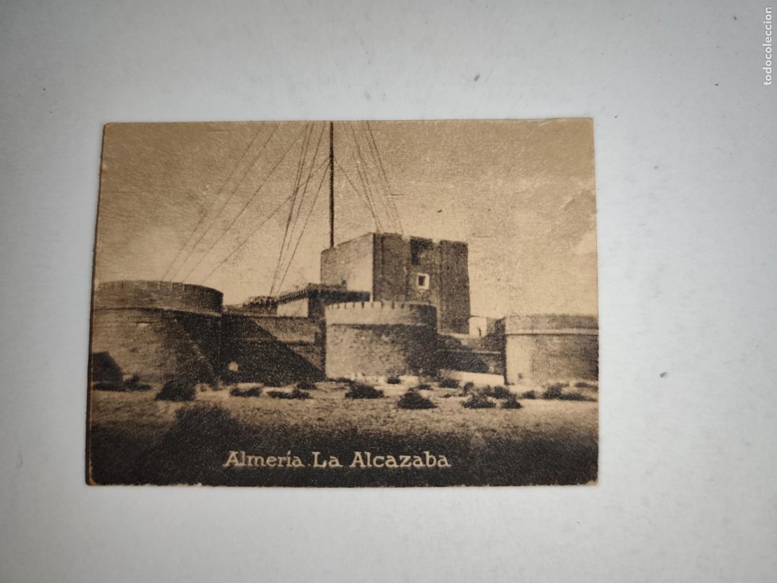 Postais: POSTAL ORIGINAL DECADA DE LOS A&Ntilde;OS 30. ALMERIA, LA ALCAZABA. LEER DESCRIPCION.