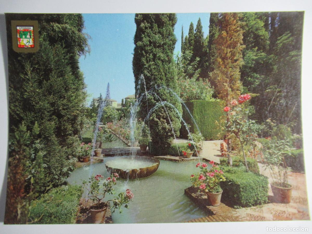 Postales: Granada - Generalife. Jardines - Foto 1