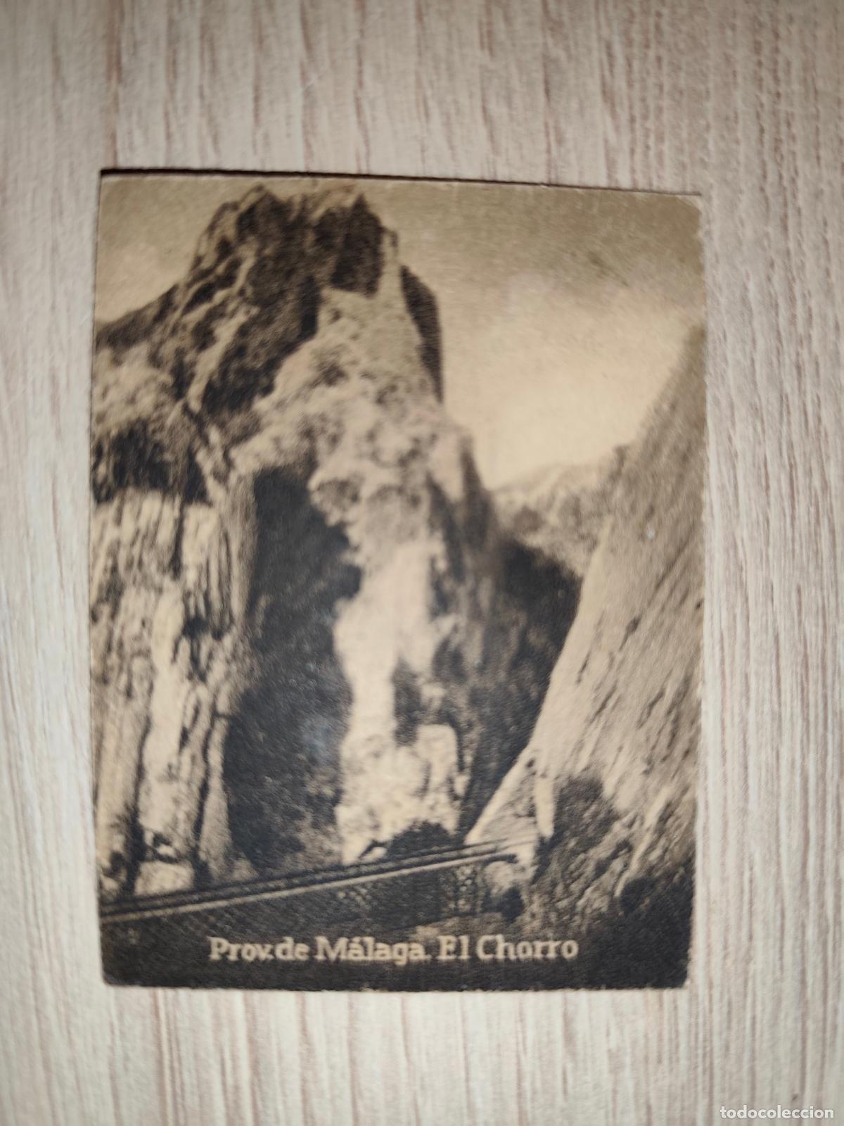 Postales: POSTAL ORIGINAL DECADA DE LOS A&Ntilde;OS 30. MALAGA, EL CHORRO. LEER DESCRIPCION