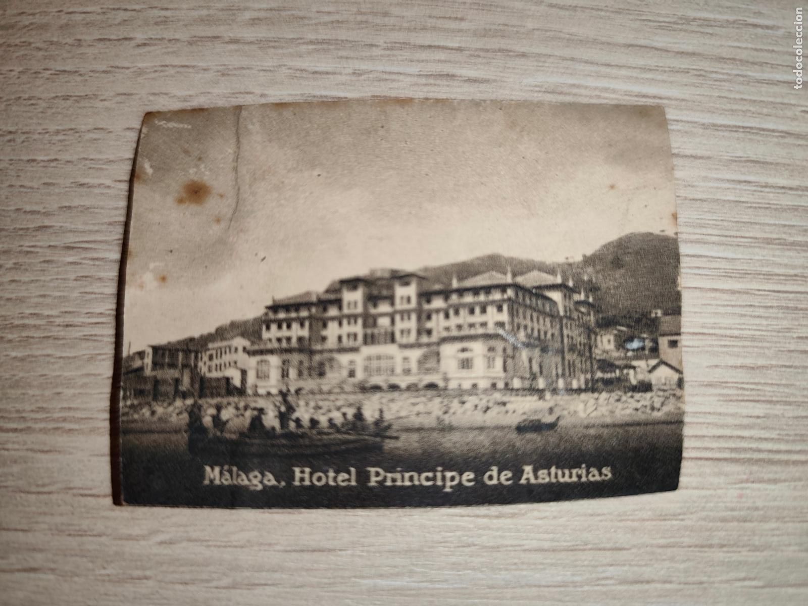 Postales: POSTAL ORIGINAL DECADA DE LOS A&Ntilde;OS 30. MALAGA, HOTEL PRINCIPE DE ASTURIAS. LEER DESCRIPCION