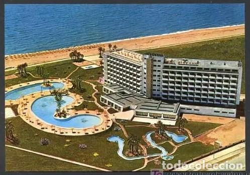 Postkarten: Roquetas de Mar. *Hotel Playasol* Ed. Flores Baraza n&ordm; 82. Nueva.