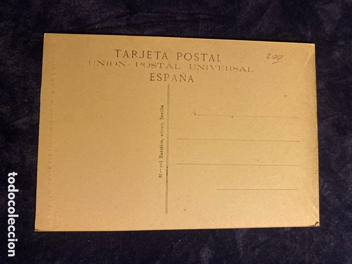 Postales: ANTIGUA POSTAL DE SEVILLA - Foto 2