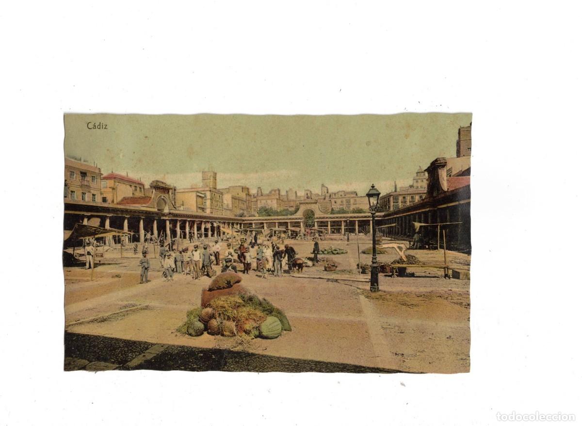 Postkarten: CADIZ. PLAZA DEL MERCADO
