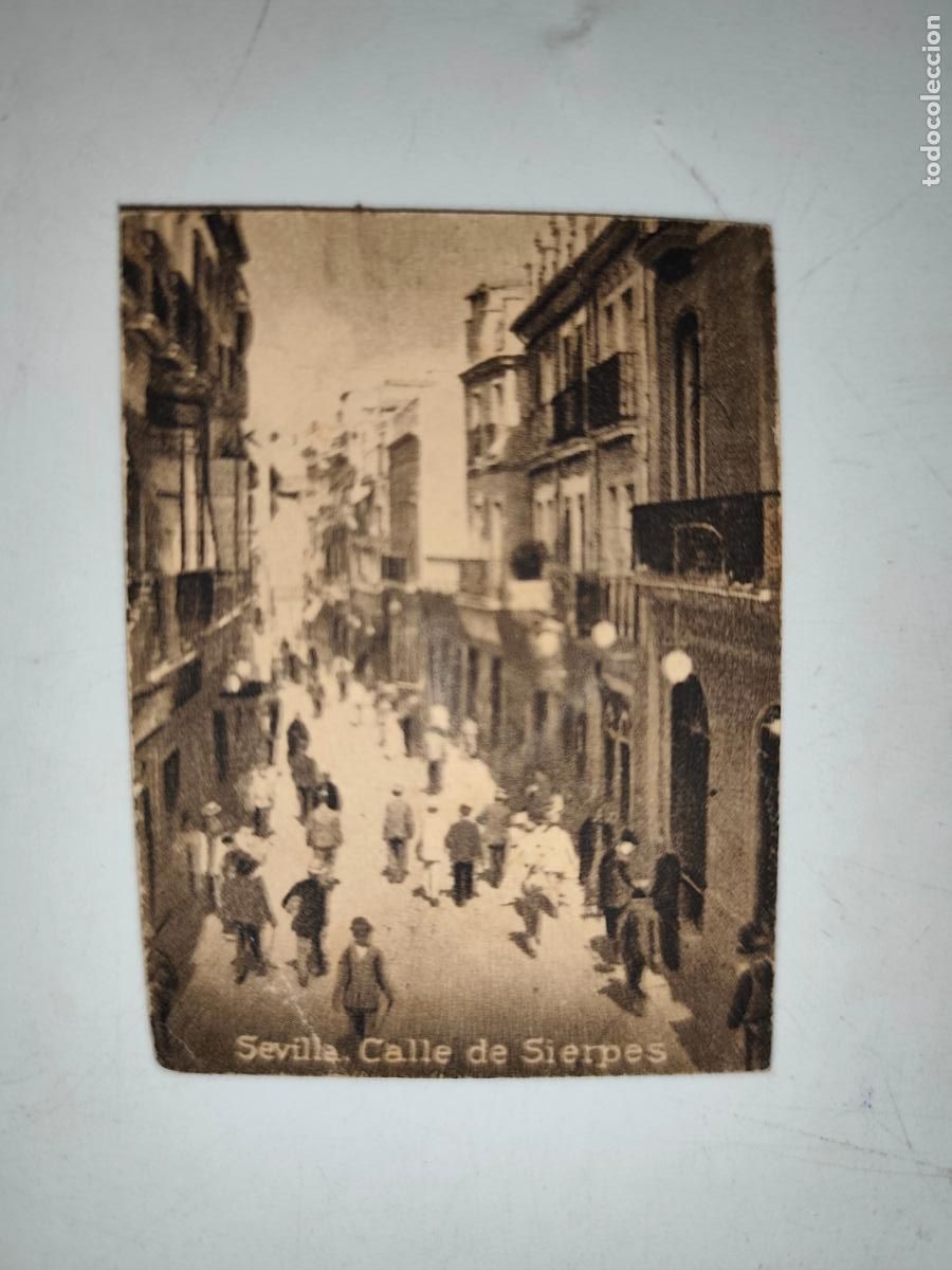 Postkarten: POSTAL ORIGINAL DECADA DE LOS A&Ntilde;OS 30. SEVILLA, CALLE DE SIERPES. LEER