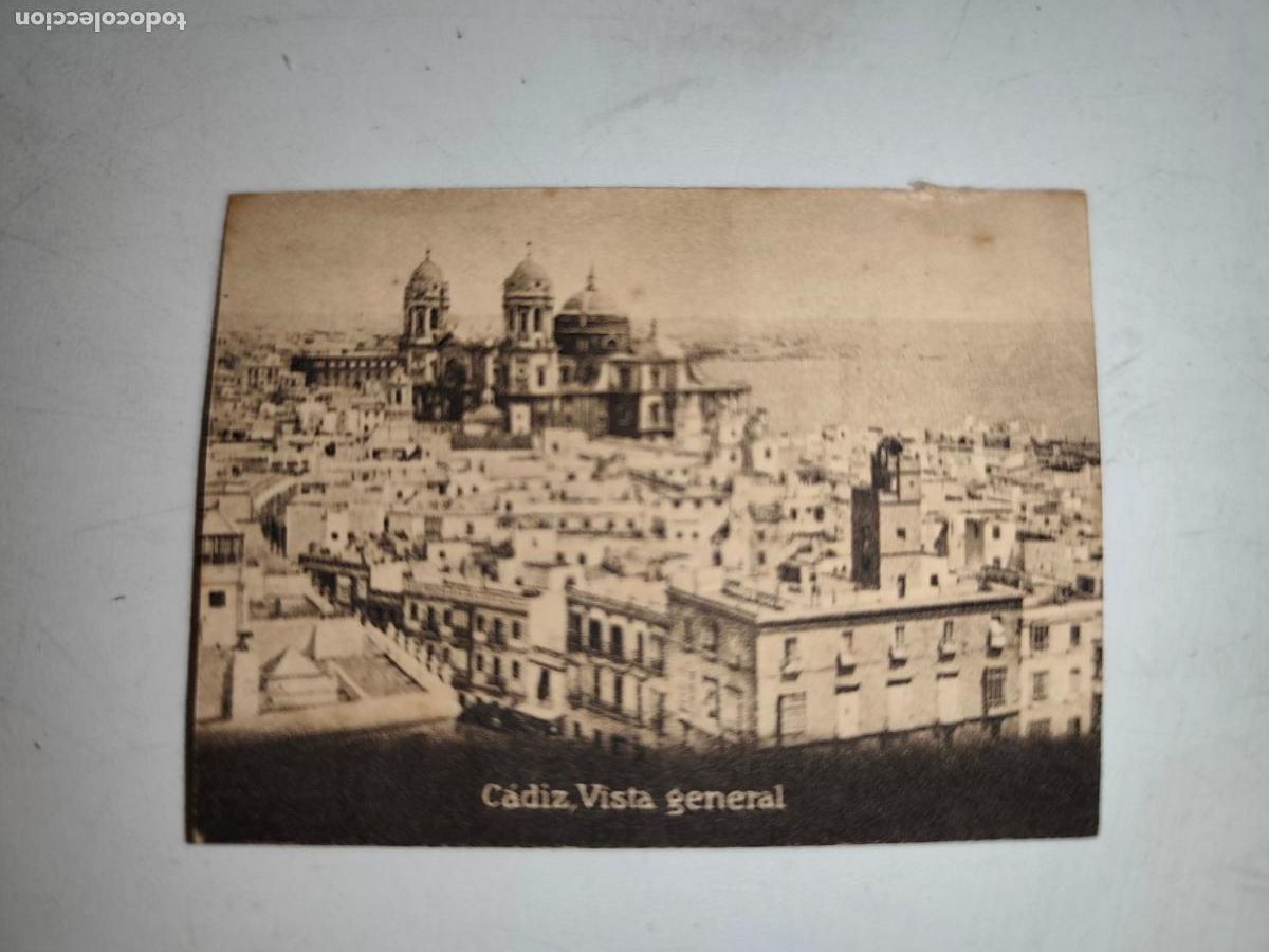 Postales: POSTAL ORIGINAL DECADA DE LOS A&Ntilde;OS 30. CADIZ, VISTA GENERAL. LEER