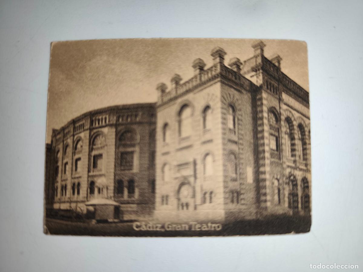 Postcards: POSTAL ORIGINAL DECADA DE LOS A&Ntilde;OS 30. CADIZ, GRAN TEATRO. LEER DESCRIPCION