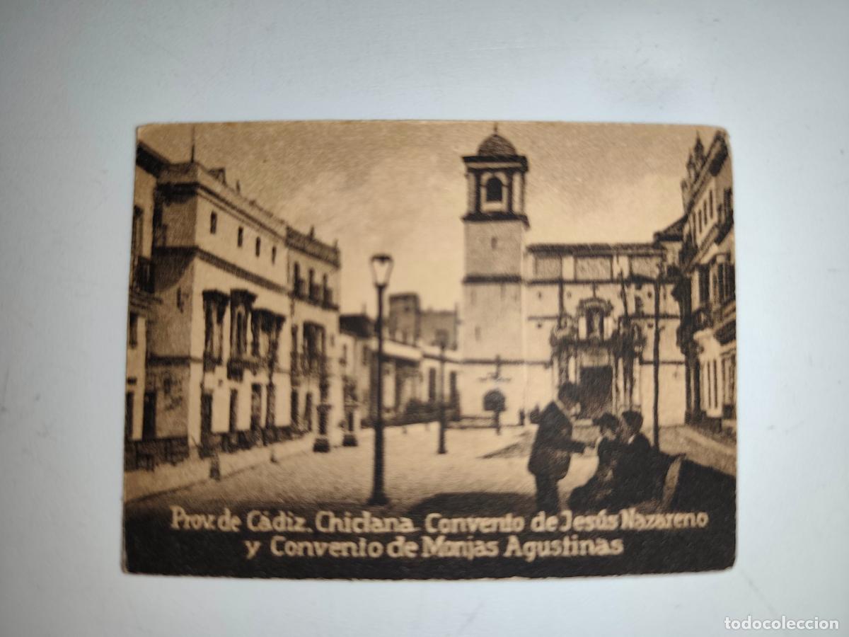 Postcards: POSTAL ORIGINAL DECADA DE LOS A&Ntilde;OS 30. CADIZ, CHICLANA, CONVENTO DE JESUS NAZARENO. LEER DESCRIPCION