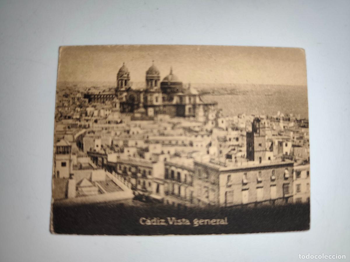 Postcards: POSTAL ORIGINAL DECADA DE LOS A&Ntilde;OS 30. CADIZ, VISTA GENERAL. LEER DESCRIPCION